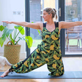 Activewear 7SWAN® Jumpsuit Banana Print