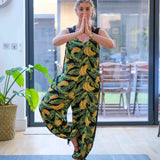 Activewear 7SWAN® Jumpsuit Banana Print