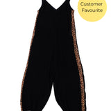 Black Activewear Jumpsuit for Women | 7SWAN® London