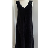 The Willow Jumpsuit-Soft Black Corduroy