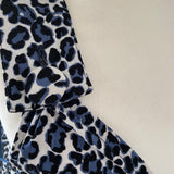 Willow Jumpsuit: Limited Edition Blue Animal Print