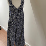 Willow Jumpsuit: Limited Edition Blue Animal Print