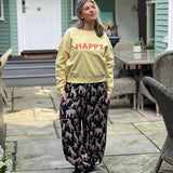 HAPPY t-shirt Yellow