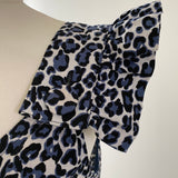Willow Jumpsuit: Limited Edition Blue Animal Print