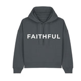 FAITHFUL / TRAITOR Hoodie in Dark Grey