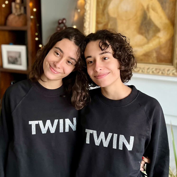 Personalised Sweatshirts For Twins By Single Swan - Unique Gifts For Twins