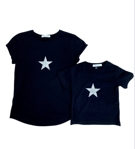 Single Swan & Single Cygnet Star T-shirts Adult size