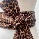 Evelyn Wraparound Belt- Animal print As featured in THE TIMES